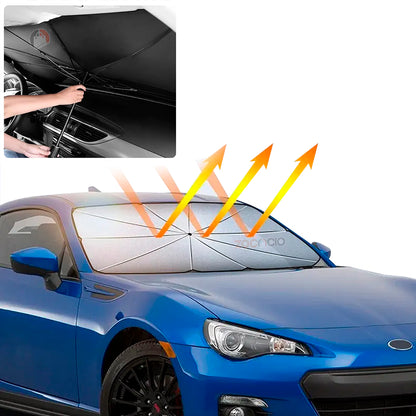 CarSunshade®-Protege tu auto de los rayos del sol+Funda de cuero gratis