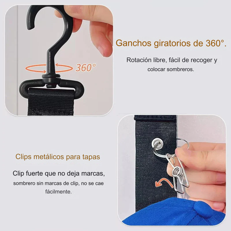 Soporte para colgar gorras+🎁ENVIO GRATIS🎁