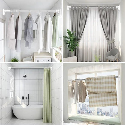 MultiBarPro™2X1🔥Varilla extensible para colgar ropa🔥+ENVIO GRATIS🎁 COMPRA UNO Y TE ENVIAMOS DOS