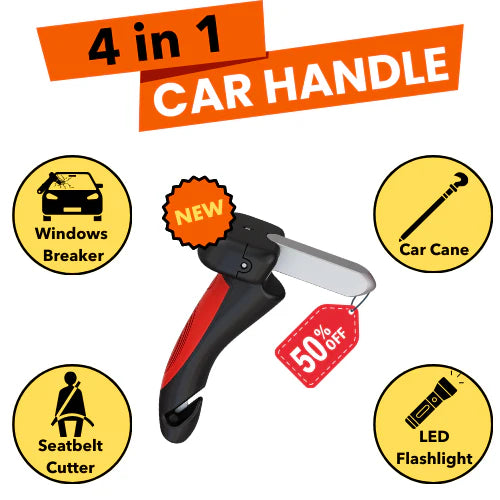 CarBuddy | 5 en 1-SOPORTE PARA BAJARSE DEL CARRO